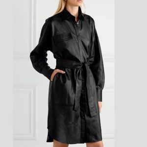 REMAIN BIRGER CHRISTENSENBolognaBeltedLeatherDress